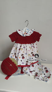 Conjunto 3 piezas Rojo