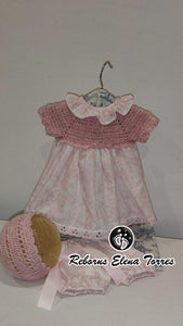 Conjunto 3 piezas Rosa