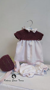 Conjunto 3 piezas Morado