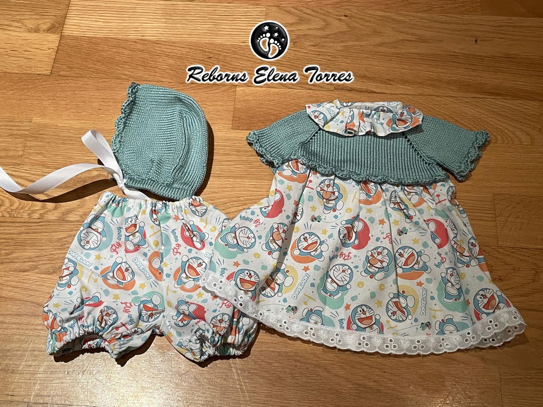 Conjunto 3 piezas Doraemon