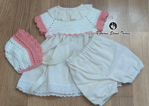 Conjunto 3 piezas Salmon-Beige