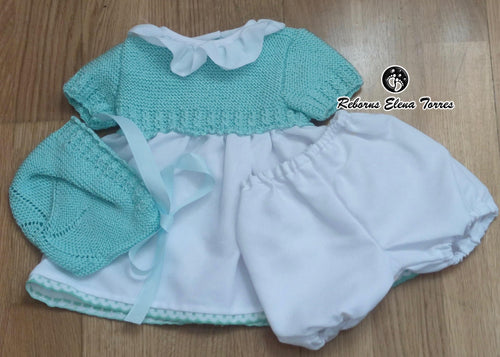 Conjunto 3 piezas Verde-Agua