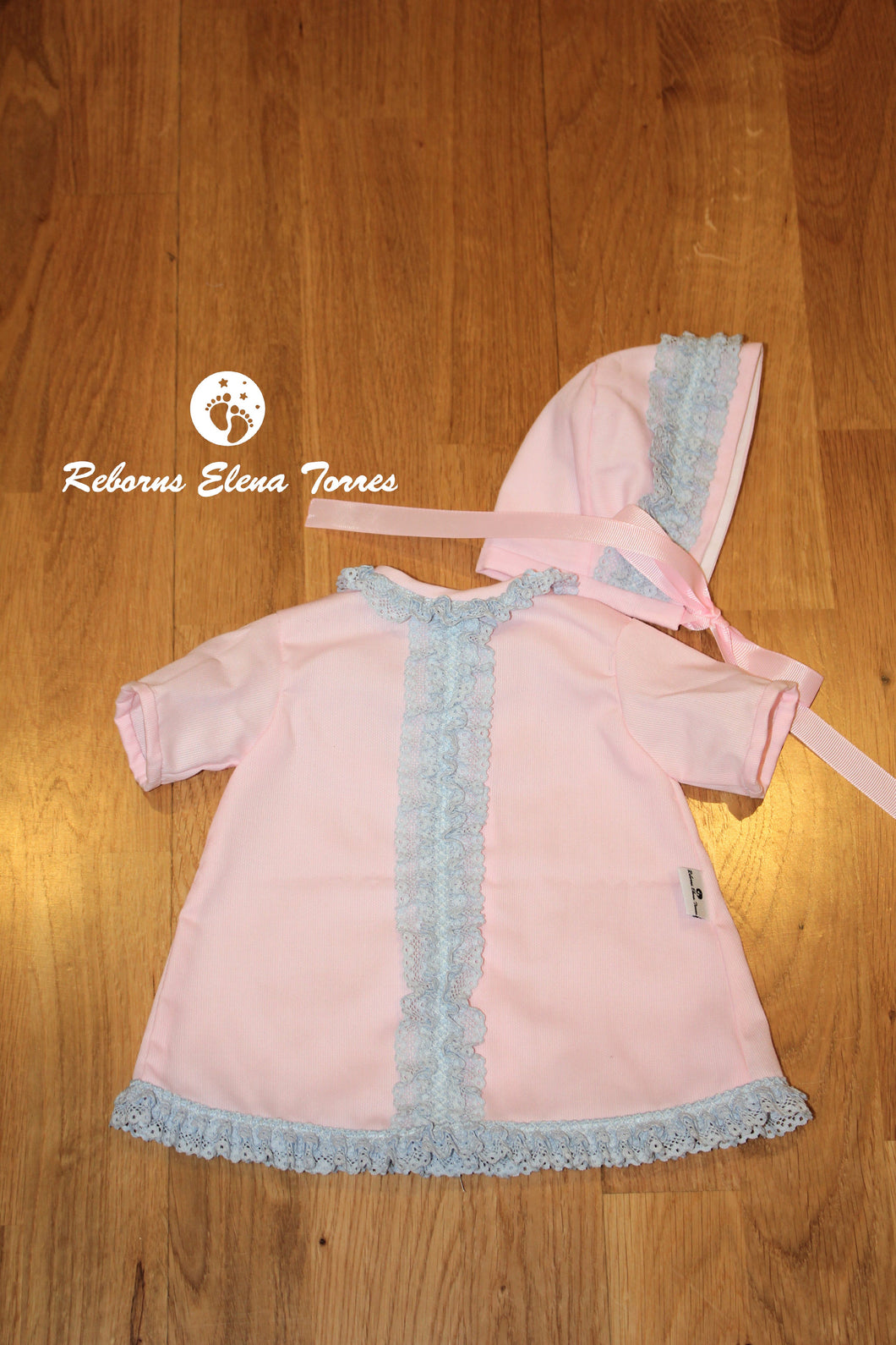 Conjunto niña Rosa-Celeste