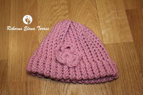 Gorrito de invierno Rosa