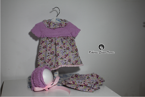 Conjunto niña Morado