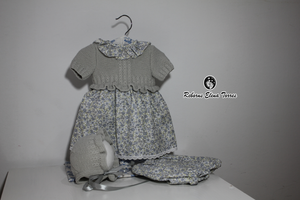 Conjunto niña Gris