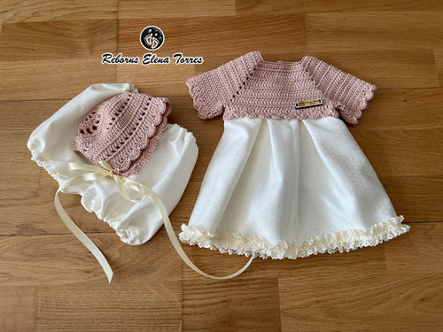 Conjunto 3 piezas Rosa-palo