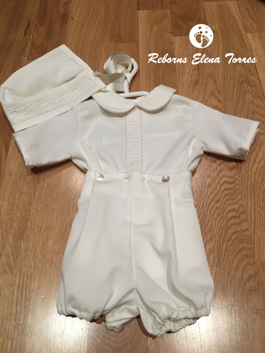 Conjunto niño beige