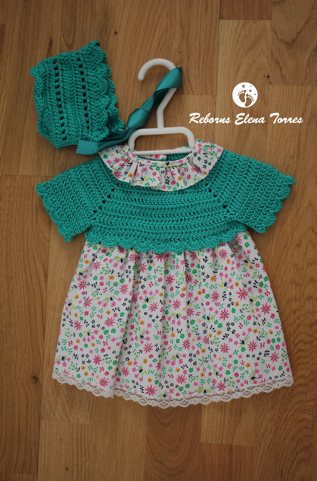 Conjunto niña verde