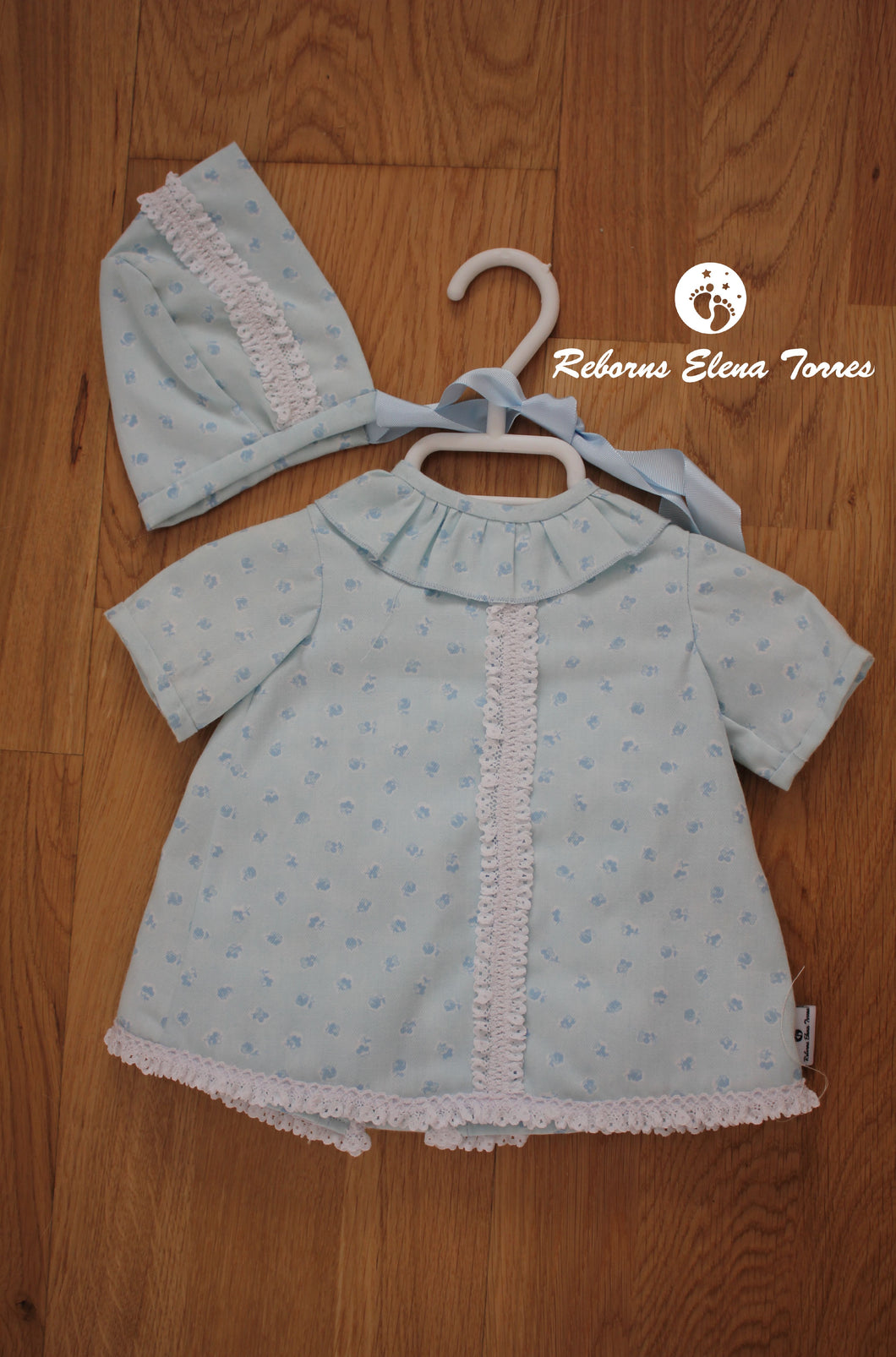 Conjunto niña verde claro