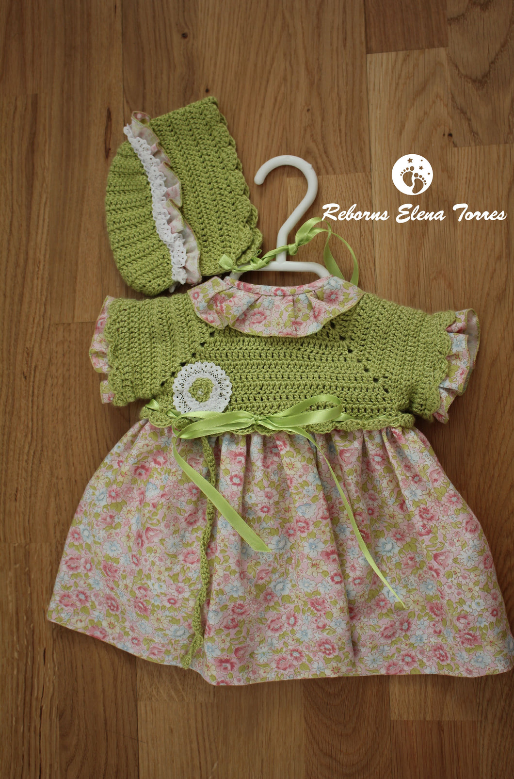 Conjunto niña verde