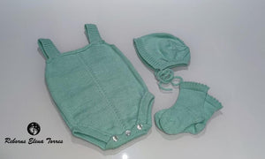 Conjunto 3 piezas verde